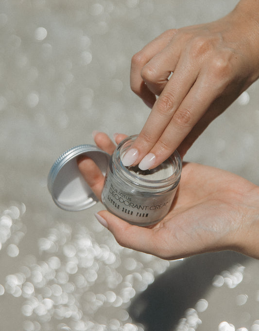 Blue Lotus Deodorant Cream- Unisex