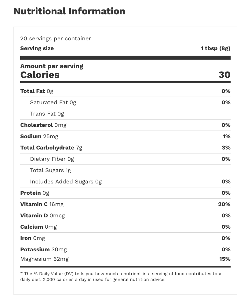 GOODONYA Electrolyte Powder